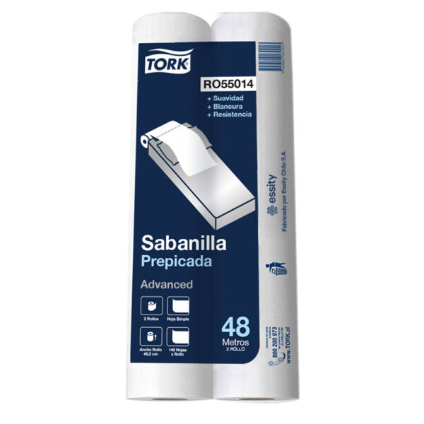 Sabanilla Rollo TORK Advanced 2 x 48 mts
