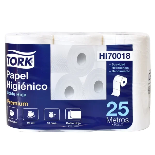 Papel Higienico Rollo TORK Premium 48 x 25 mts