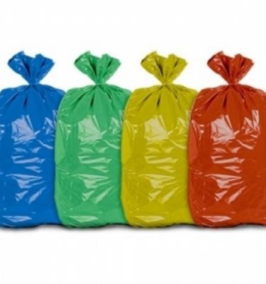Bolsas Basura Colores Carga Ultra Pesada 120 x 160 cms