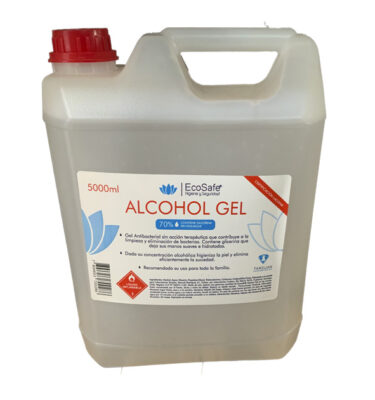 ECOSAFE Alcohol Gel con glicerina