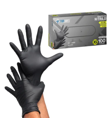 Guante Nitrilo 5,5 Negro