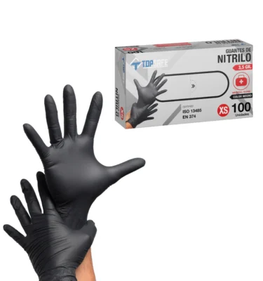 Guante Nitrilo 3,5 Negro