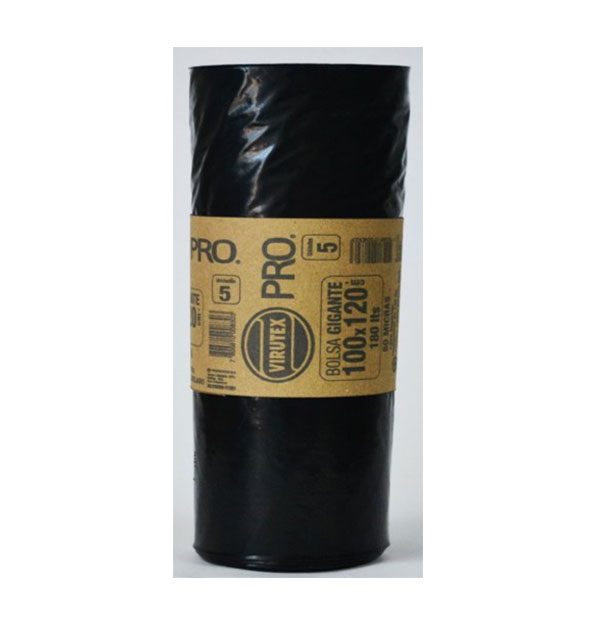 VIRUTEX Bolsa para Basura Rollo