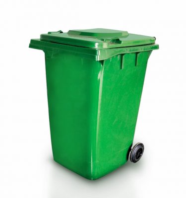 Contenedor Basura Verde 360 lts