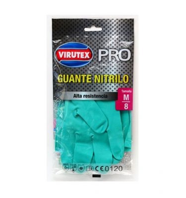 VIRUTEX PRO Guante Nitrilo Verde