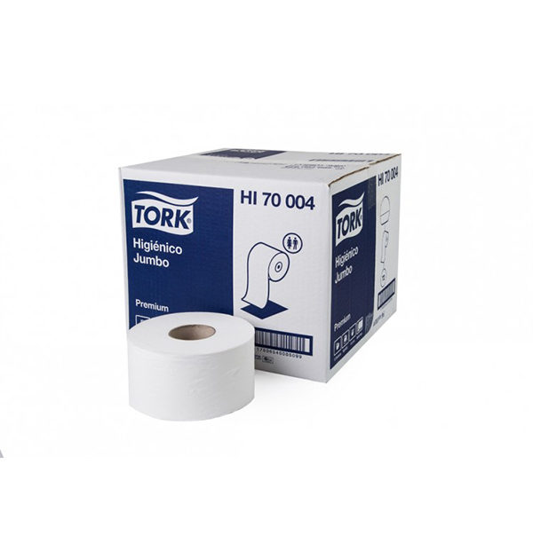 Papel Higiénico Jumbo TORK Premium 12 x 160 mts