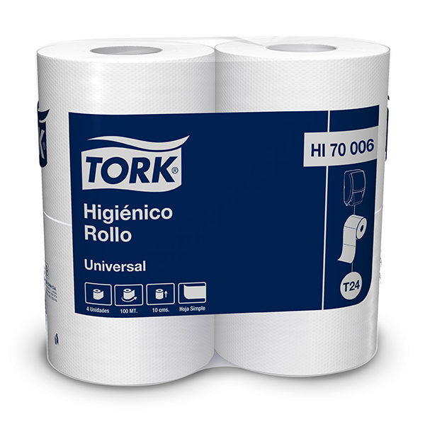 Papel Higiénico Rollo TORK Universal 32 x 100 mts