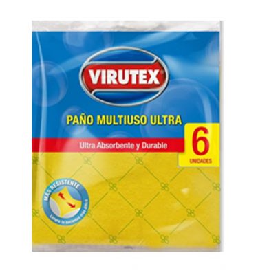 VIRUTEX Paño Multiuso Ultra x 6 uni