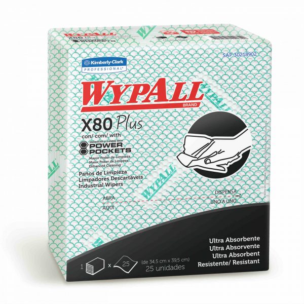 WYPALL X80 Plus Paño 30 uni