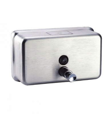 Dispensador Jabón Metálico Horizontal 1 lt